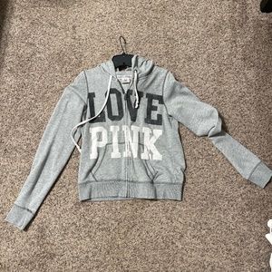 Heather gray Love Pink